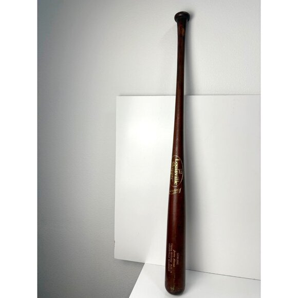 Vintage Louisville Slugger Baseball Bat 125 Powerized 34” Wood 1979 Personalized - Picture 1 of 6